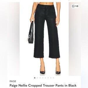 PAIGE Coated Nellie Trouser Size 29